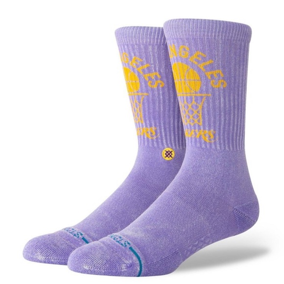Stance Other - Stance NBA Los Angeles Lakers Vintage Purple Socks NWT